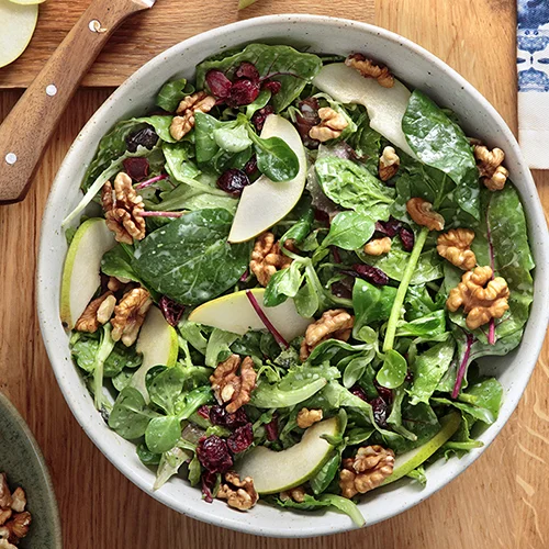 Salad with Kefir Dressing