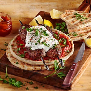 Traditional Kebab with Yoghurt